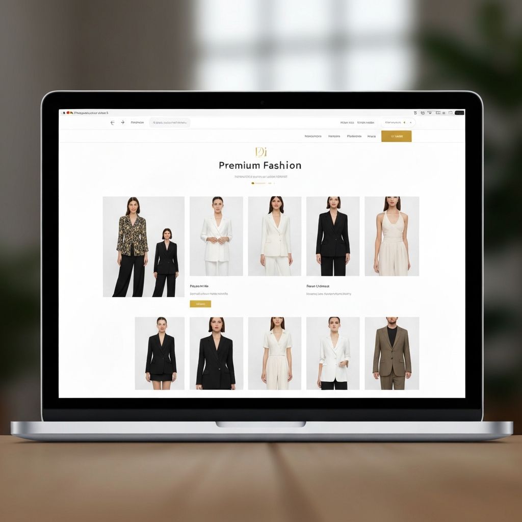 E-commerce Fashion Store Website